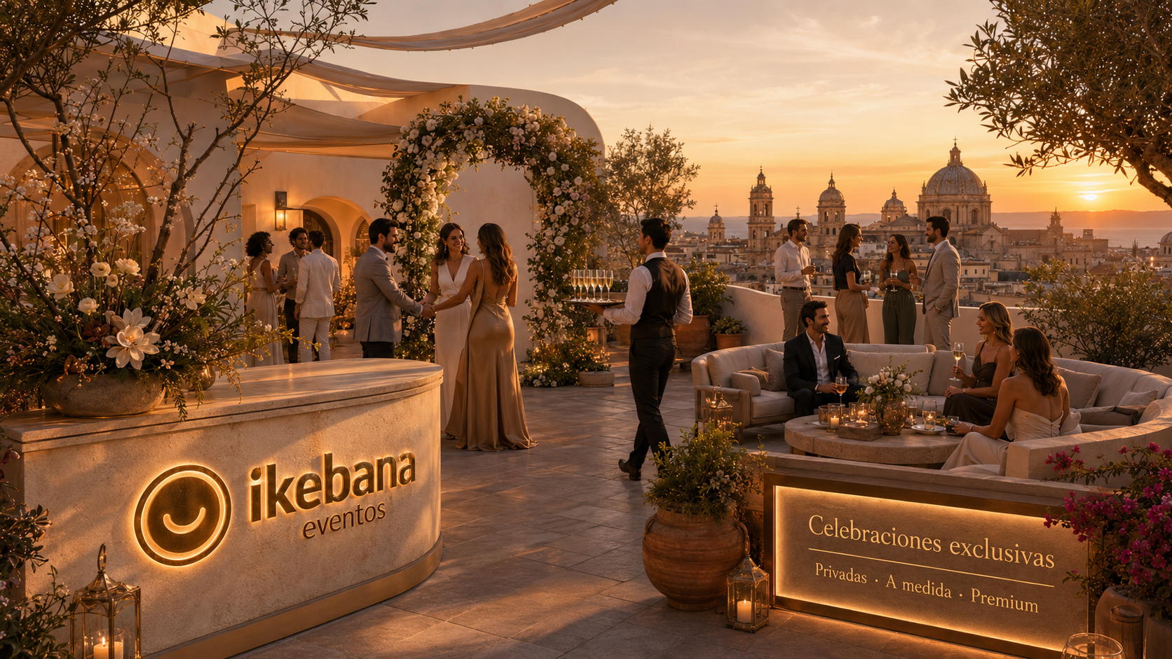 Fiestas privadas VIP organizadas por Ikebana Eventos